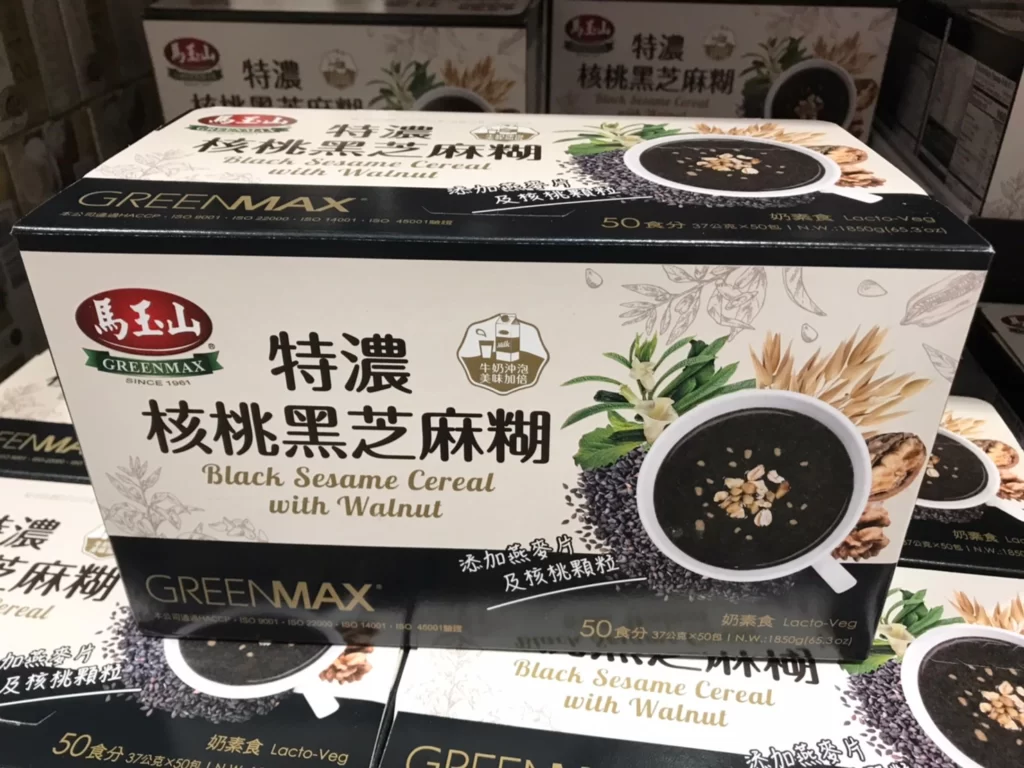 GREENMAX 馬玉山特濃核桃黑芝麻糊 37公克X50包入