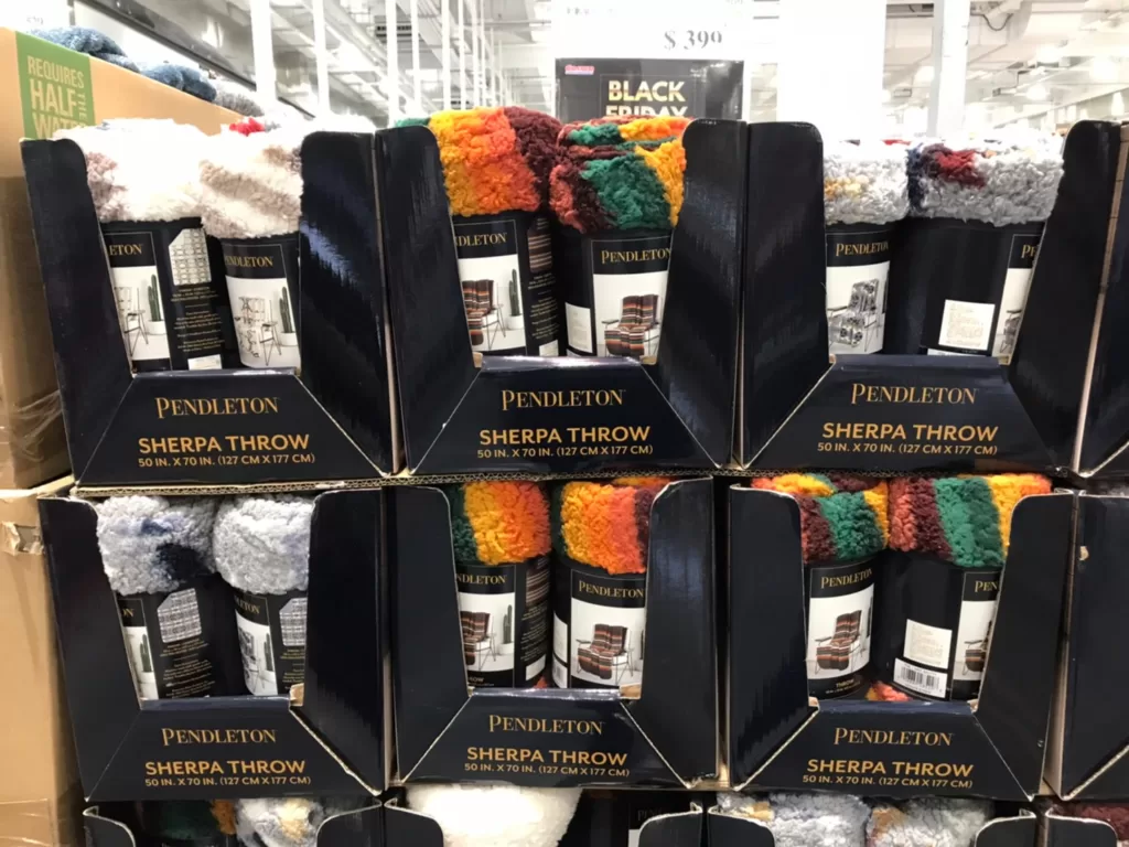 PENDLETON SHERPA THROW 印花毯 230 GSM 尺寸：127X177公分 #641771