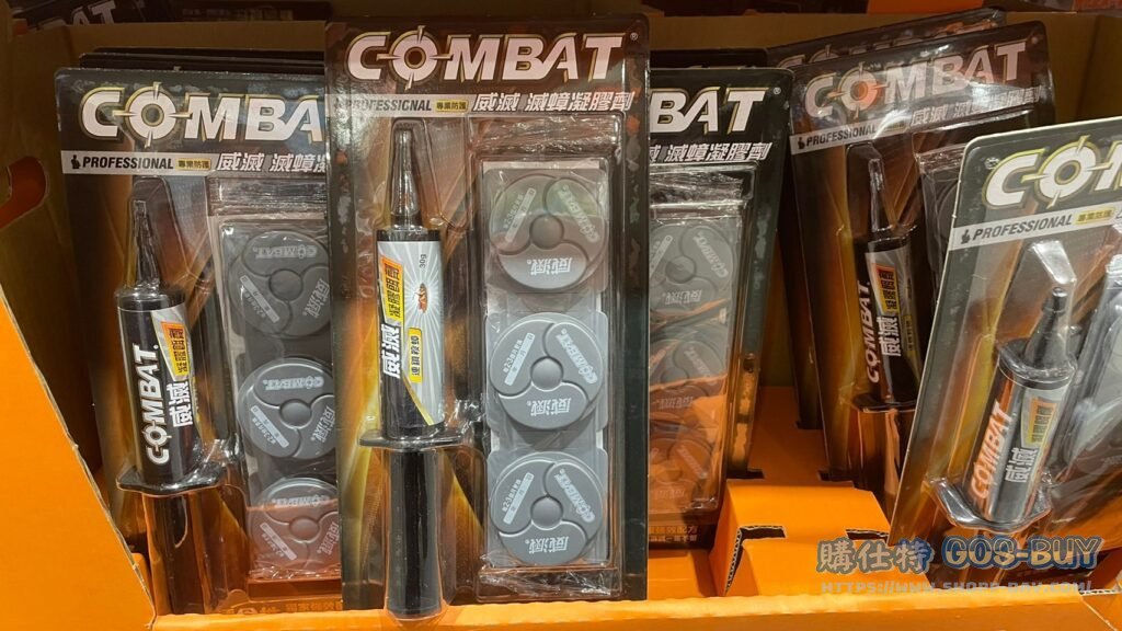 COMBAT ROACH KILLER GEL 威滅滅蟑凝膠餌劑 30公克+3餌盒 #89359