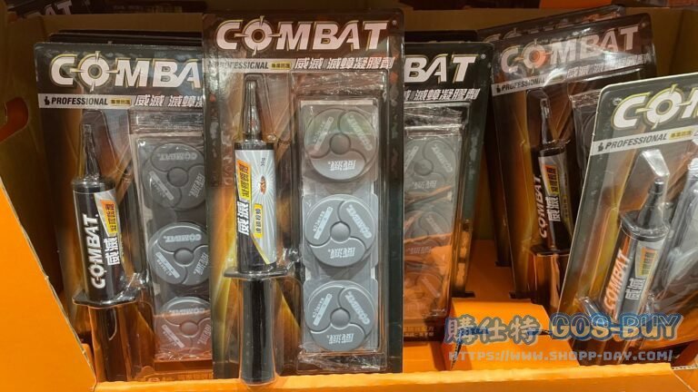 COMBAT ROACH KILLER GEL 威滅滅蟑凝膠餌劑 30公克+3餌盒 #89359