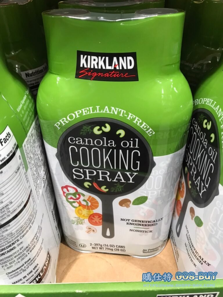 KS CANOLA OIL SPRAY 科克蘭噴霧式芥花油 397公克X2入 #1293996