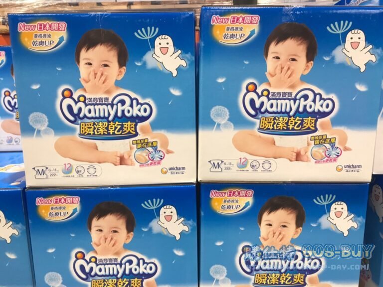 MAMY POKO滿意寶寶瞬潔乾爽紙尿褲M號222片