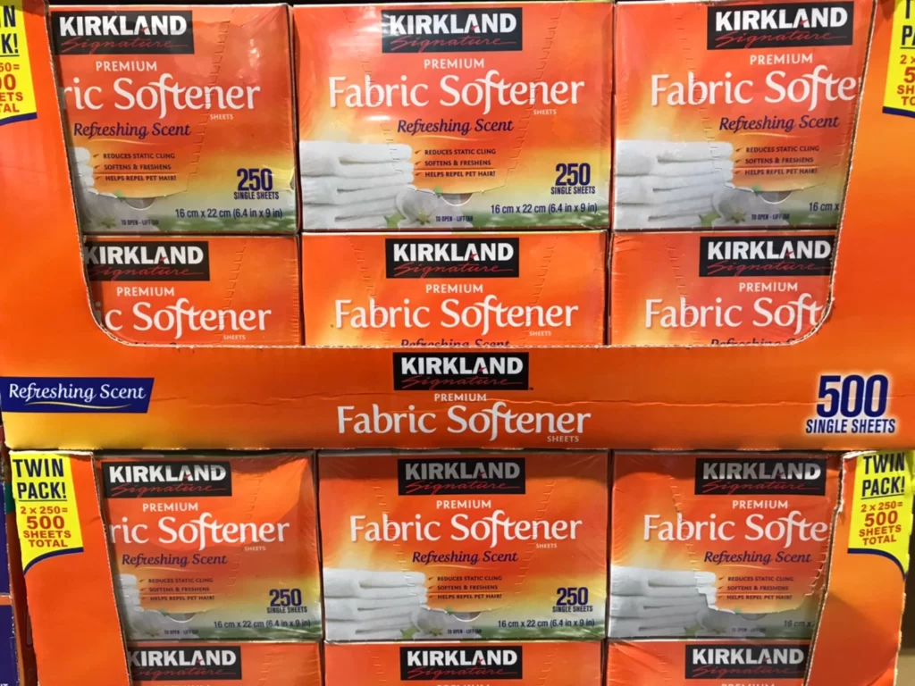 科克蘭烘衣柔軟去靜電紙 250張X2入