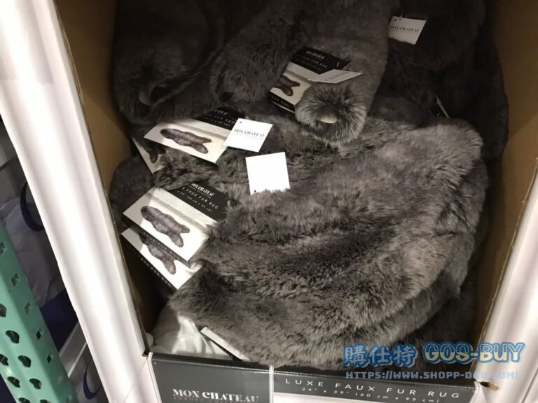 MON CHATEAU仿毛皮地毯