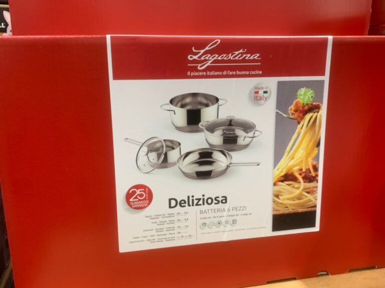 LAGOSTINA DELIZIOSA 經典不鏽鋼鍋具六件組 #135224