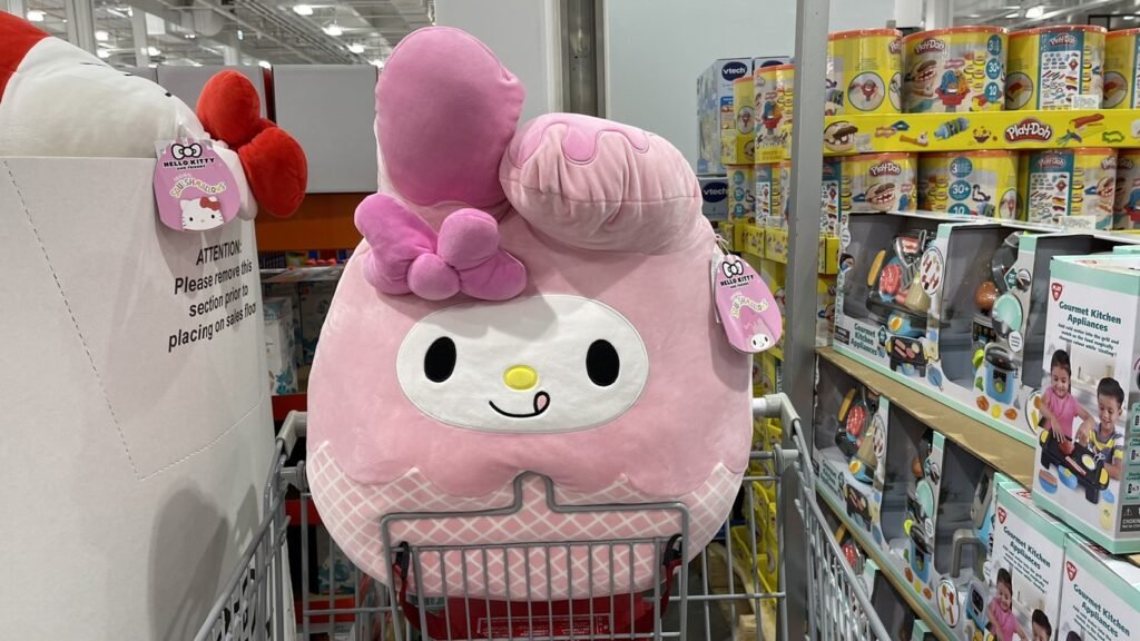 20" SANRIO SQUISHMALLOWS 20吋SANRIO 填充玩偶 HELLO KITTY/MELODY/CUPCAKE #1516218