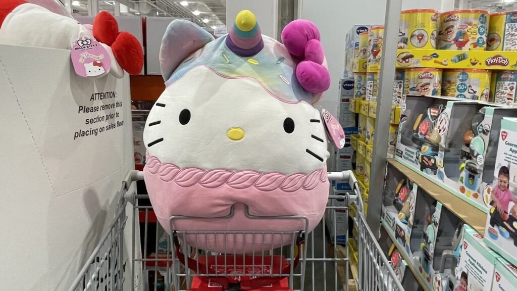 20" SANRIO SQUISHMALLOWS 20吋SANRIO 填充玩偶 HELLO KITTY/MELODY/CUPCAKE #1516218