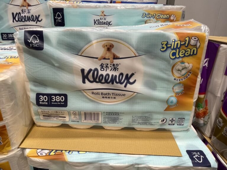 KLEENEX ROLL BATH TISSUE 舒潔捲筒衛生紙 380張X30卷 #127193