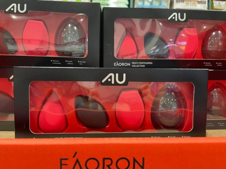 EAORON AU BLENDER SET 美妝蛋組合 美妝蛋4入殼1入 #130666