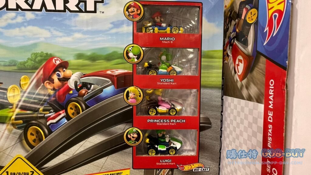 HOT WHEELS MARIOKART CIRCUIT BUNDLE 瑪利歐賽車軌道組 #1437775