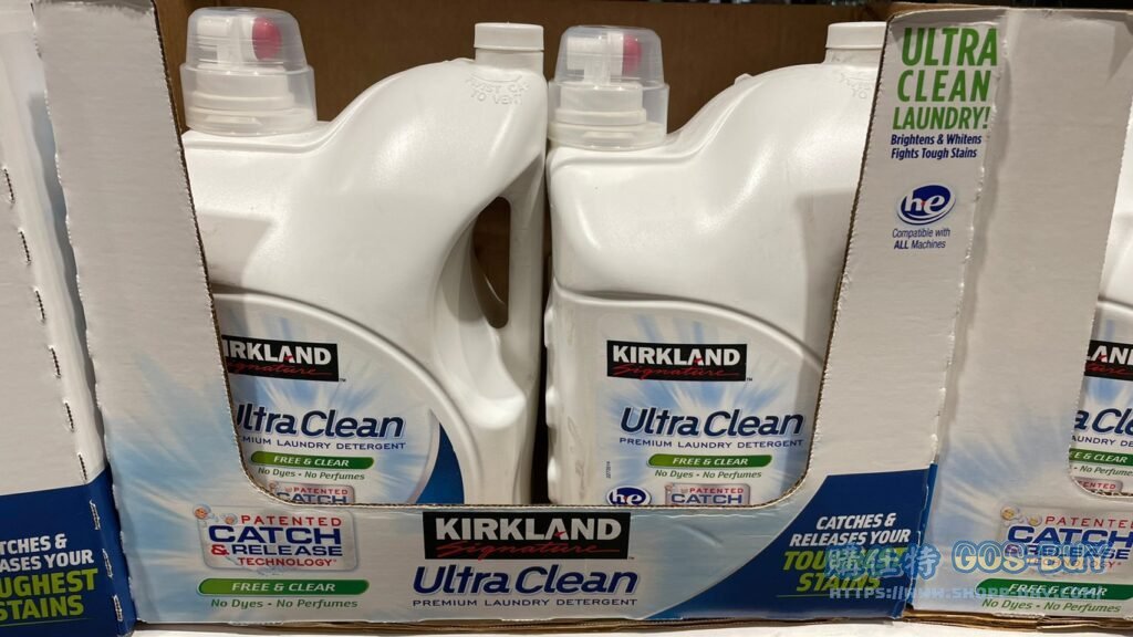 KIRKLAND SIGNATURE 超濃縮無香精洗衣精 5.73公升/126蓋次 #845621