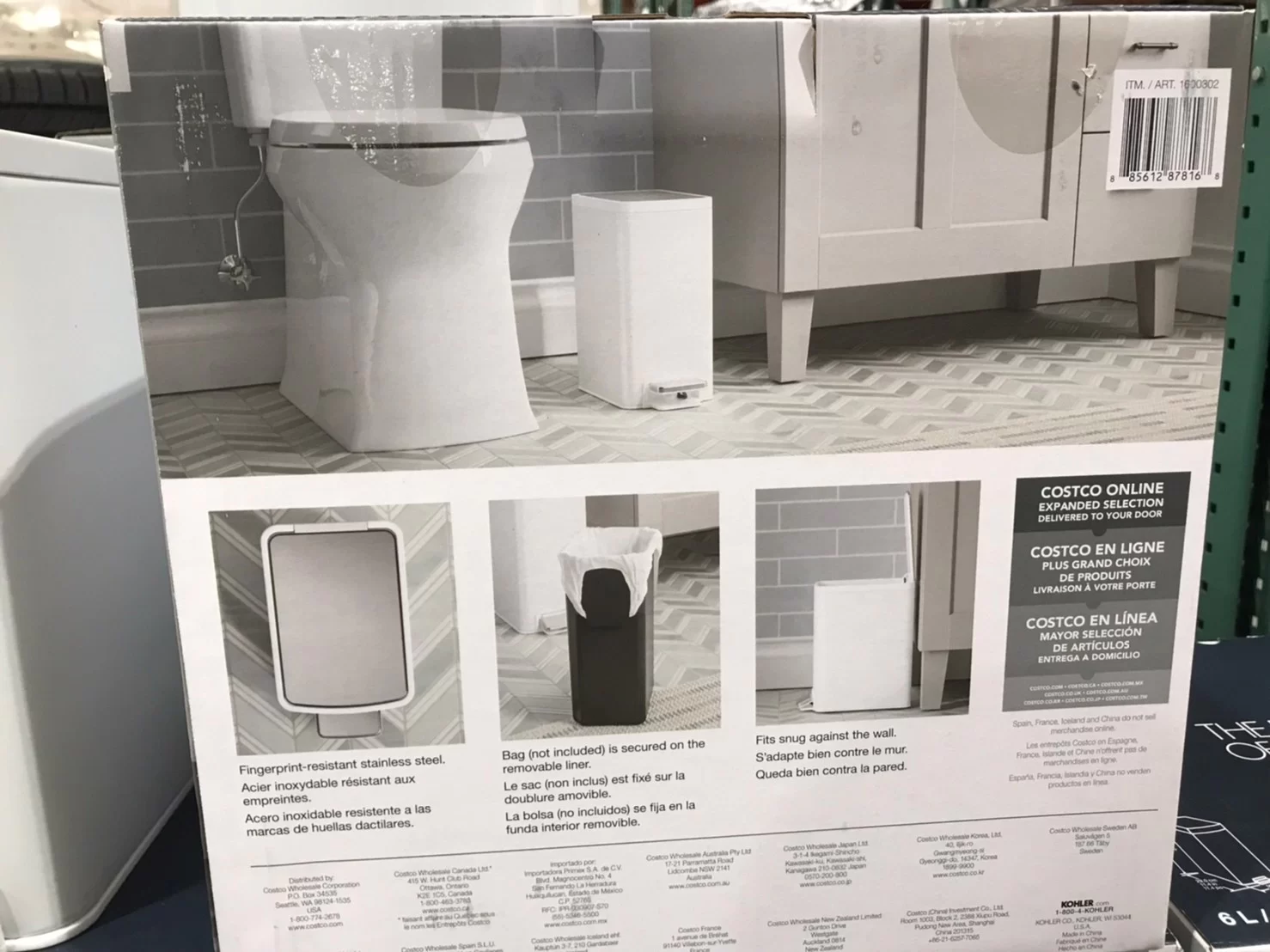 KOHLER 垃圾桶兩入組