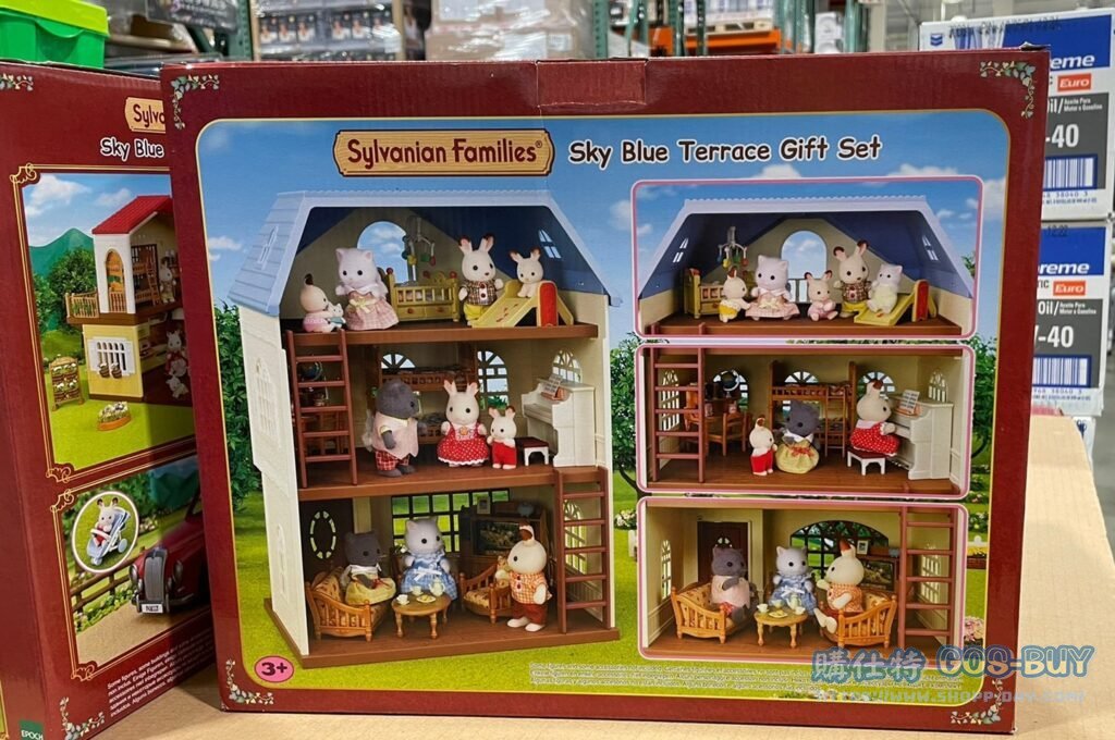 SYL VANIAN FAMILIES 森林家族天藍三層別墅 #133773