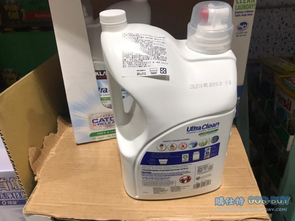 KIRKLAND SIGNATURE 超濃縮無香精洗衣精 5.73公升/126蓋次 #845621