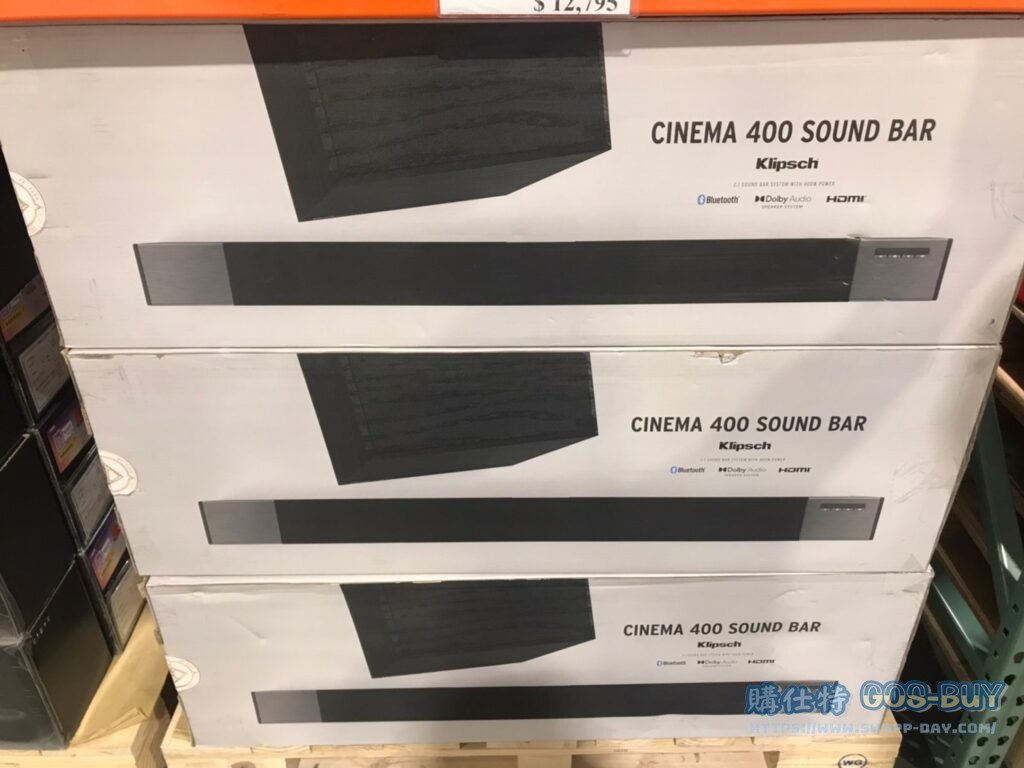 KLIPSCH CINEMA 400微型劇院組(含重低音) SOUNDBAR W/SUBWOOFER #133638