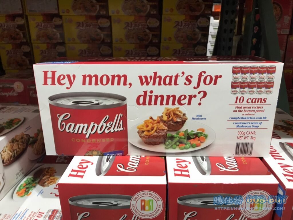 CAMPBELL'S 奶油蘑菇濃湯 300公克X10罐 #315685