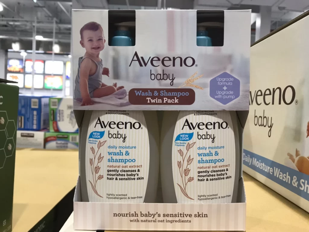 AVEENO嬰兒天然燕麥沐浴洗髮露