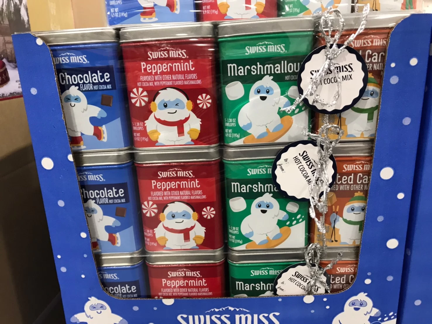 SWISS MISS XMAS GIFT PACK 聖誕節可可粉禮盒組 4罐入 共782公克