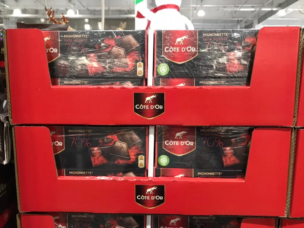 COTE D'OR 70% DARK CHOCO. 70%可可黑巧克力 180公克X2盒