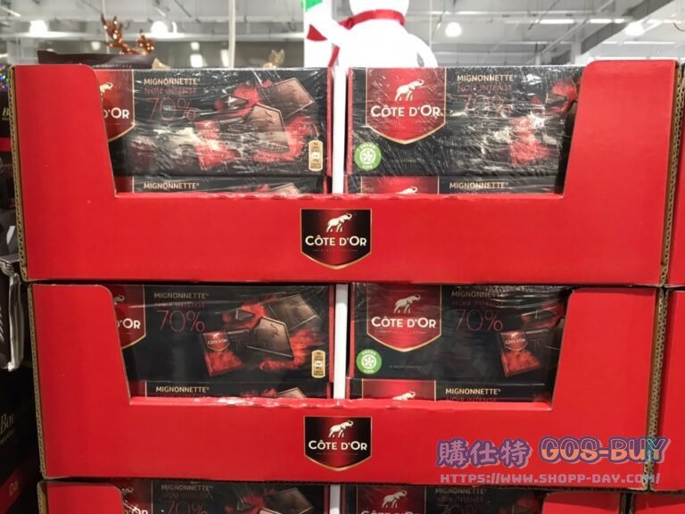 COTE D'OR 70% DARK CHOCO. 70%可可黑巧克力 180公克X2盒