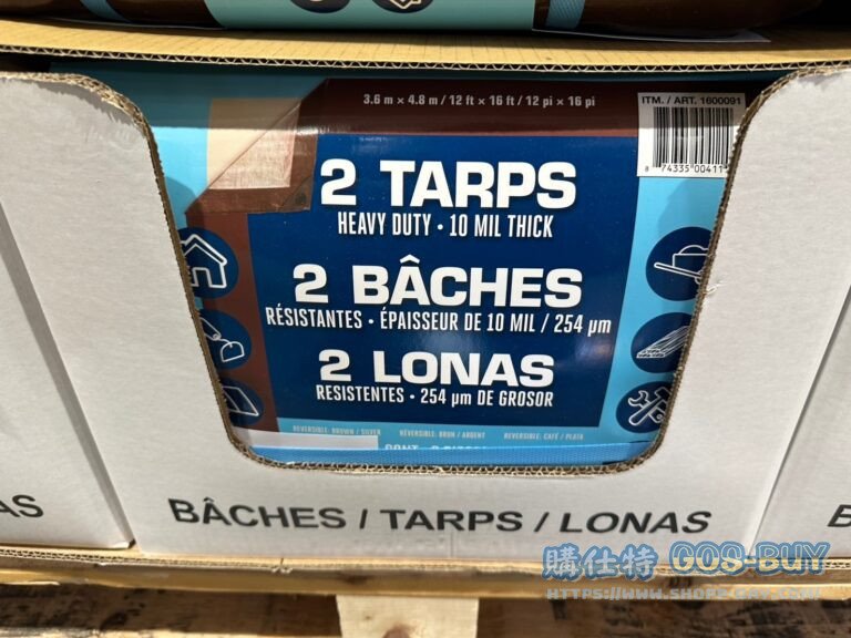 12*16' TARPS 2 PACK 多功能雙色帆布2入#1600091