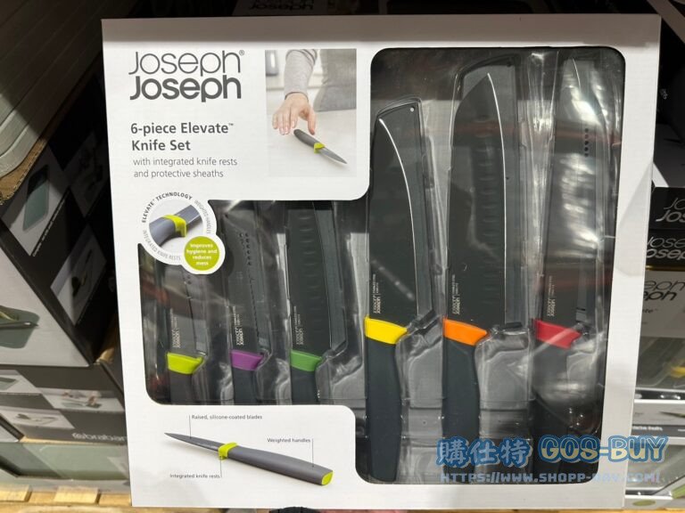 JOSEPH JOSEPH KNIVES SET 不沾桌刀具六件組 附刀套 #131049