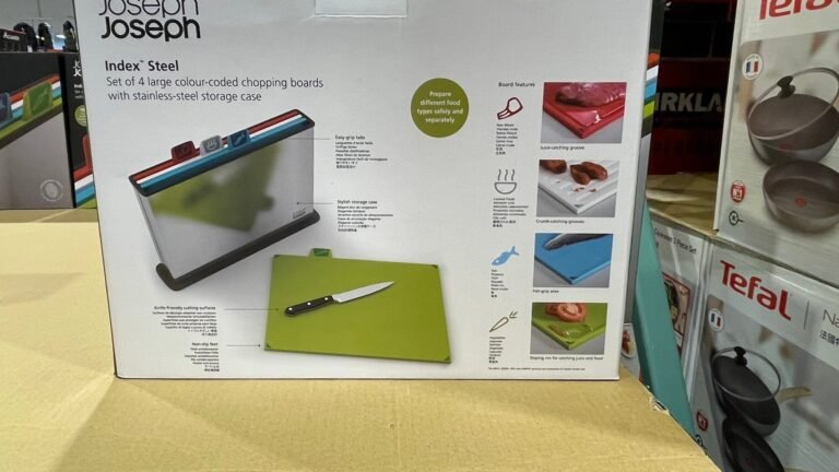 JOSEPH JOSEPH 檔案夾分類砧板組 含砧板四個+收納盒 #130997