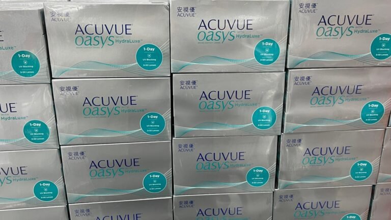 ACUVUE安視優歐舒適每日拋棄式隱形眼鏡(90片裝) #2151100~2151134