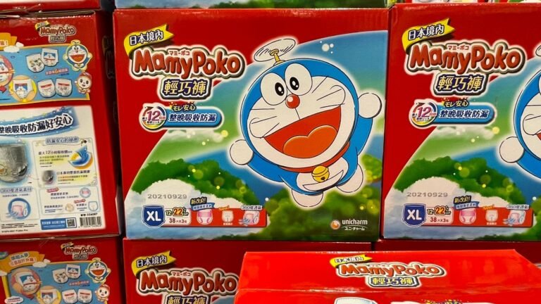 滿意寶寶哆拉A夢XL114片 #326087