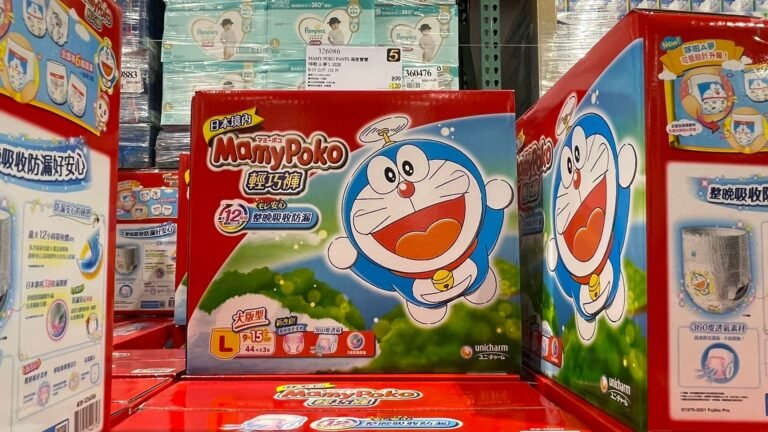 滿意寶寶哆拉A夢 L號 #326086