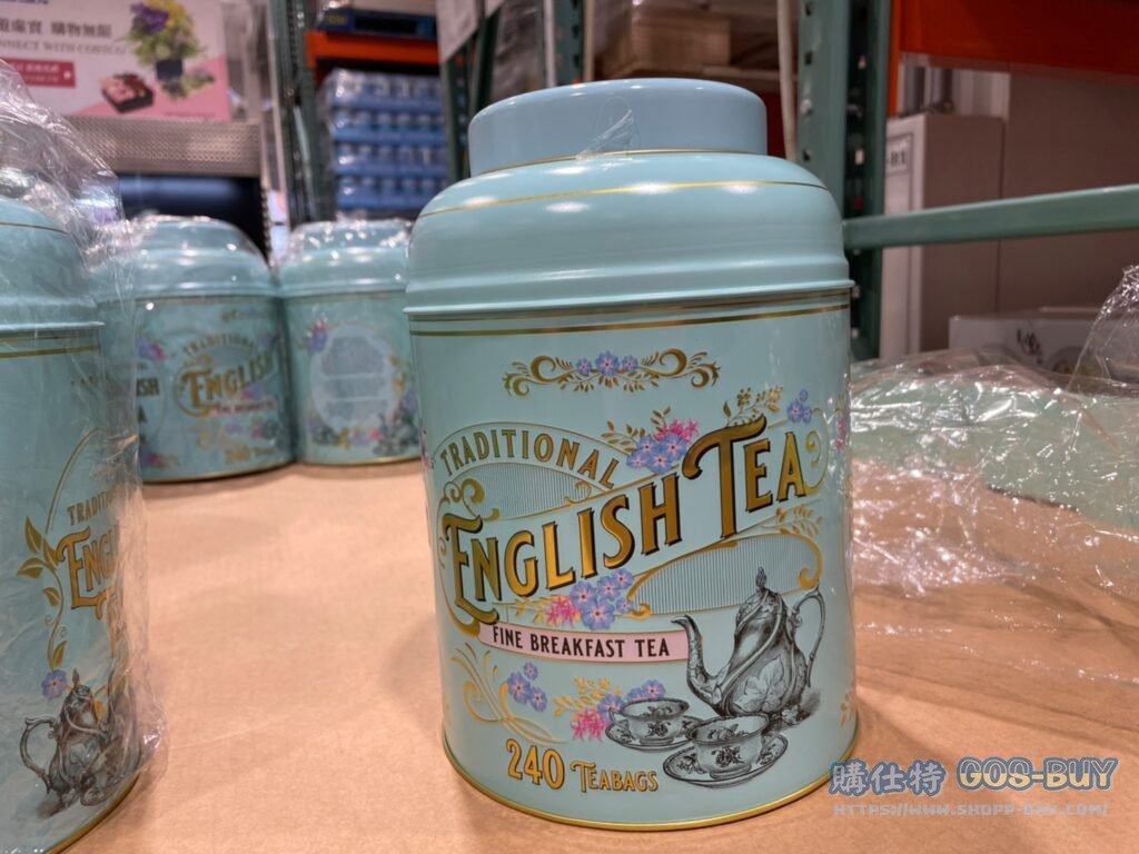 NEW ENGLISH BREAKFAST TEA 早餐茶茶包 每包2公克每罐240包 #129275