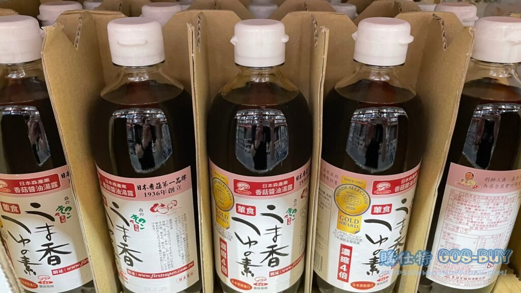 日本森產業香菇醬油露 500毫升