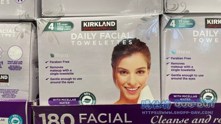 KIRKLAND SIGNATURE FACIAL TOWELETTES 卸妝潔面布 30片X4入+15片X4入 #1251239