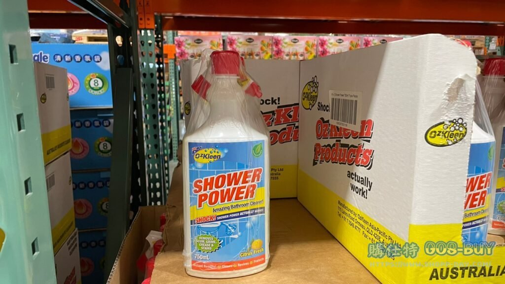 OZKLEEN浴廁淋浴清潔劑 750毫升X3入