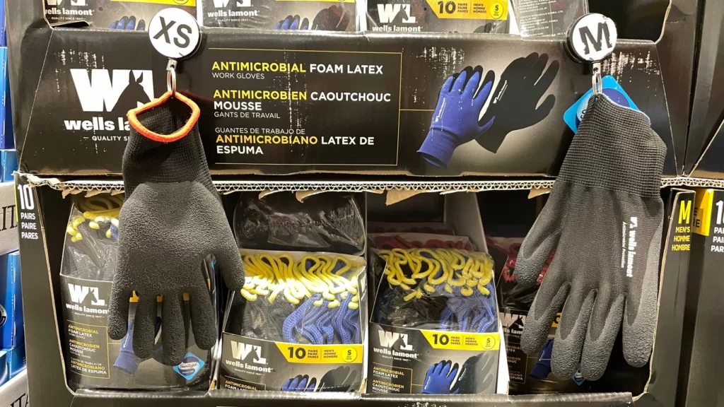 WELLS LAMONT GLOVES 乳膠工作手套十雙入