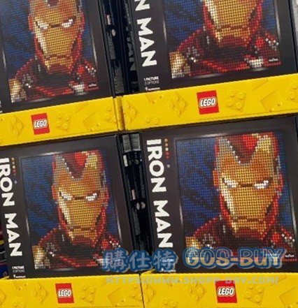 LEGO ART 樂高 馬賽克畫 鋼鐵人 31199 #127075