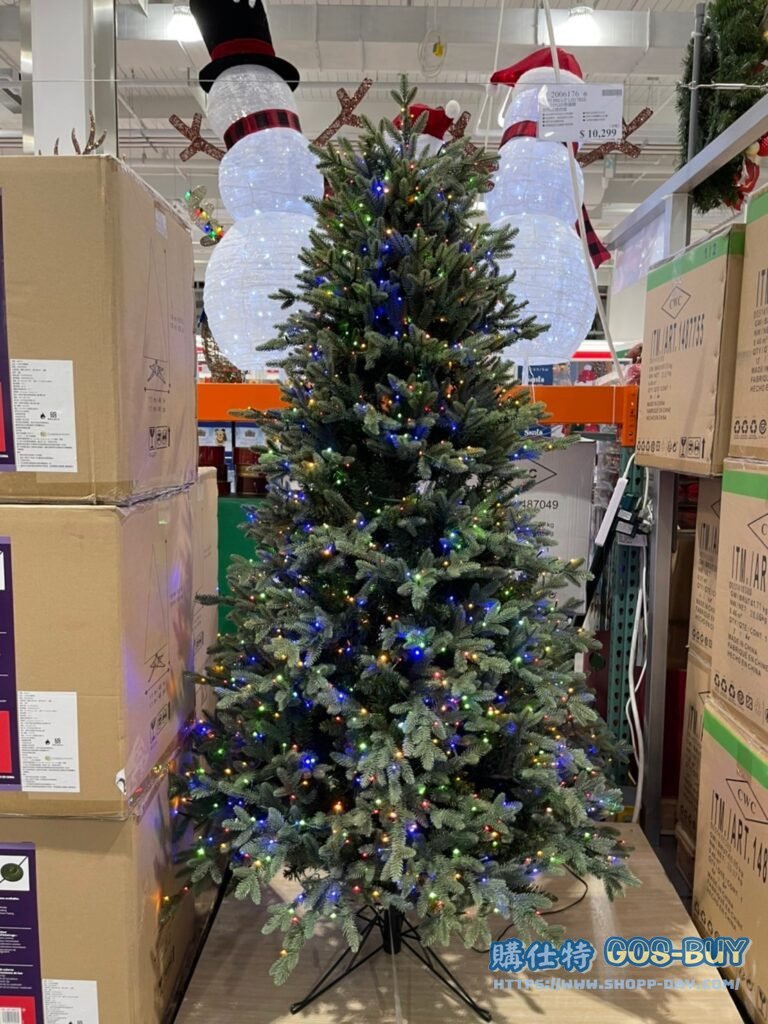 6.5FT PRE-LIT LED TREE 195公分LED聖誕樹 附無線遙控器 #2006176