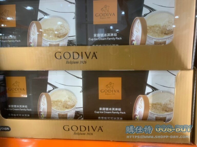 GODIVA CUP ICE CREAM 香草味可可冰淇淋 100毫升X6杯 #130282