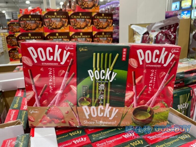 POCKY百奇濃郁系草莓抹茶雙口味 6盒入 共327.6公克