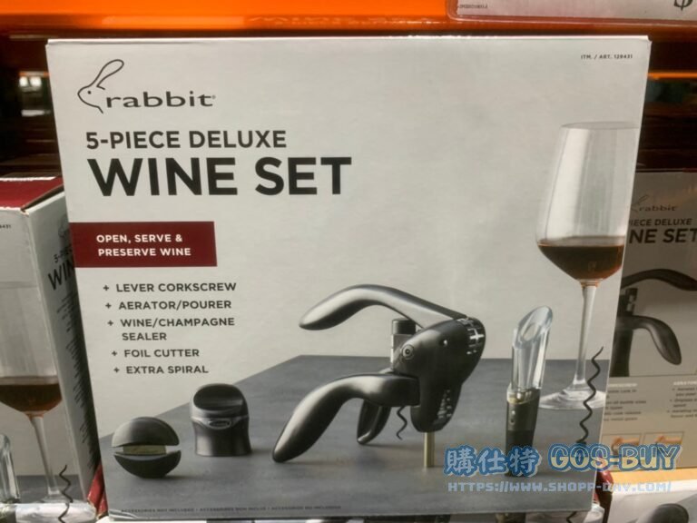 RABBIT CORKSCREW SET 5PC RABBIT開瓶器 五件組 #129431