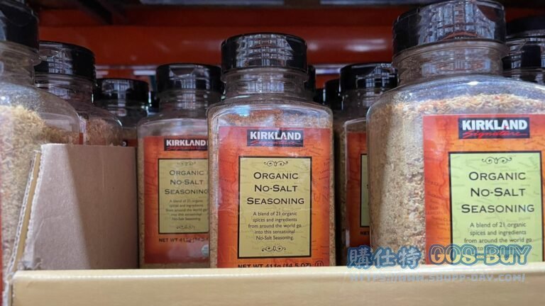 KIRKLAND SIGNATURE 有機無添加鹽調味料 每瓶411公克 #617732