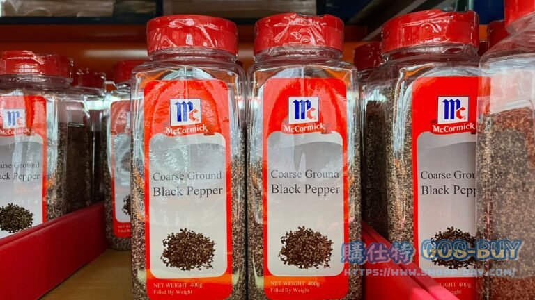 MCCORMICK味好美粗粒黑胡椒 400公克 #12003