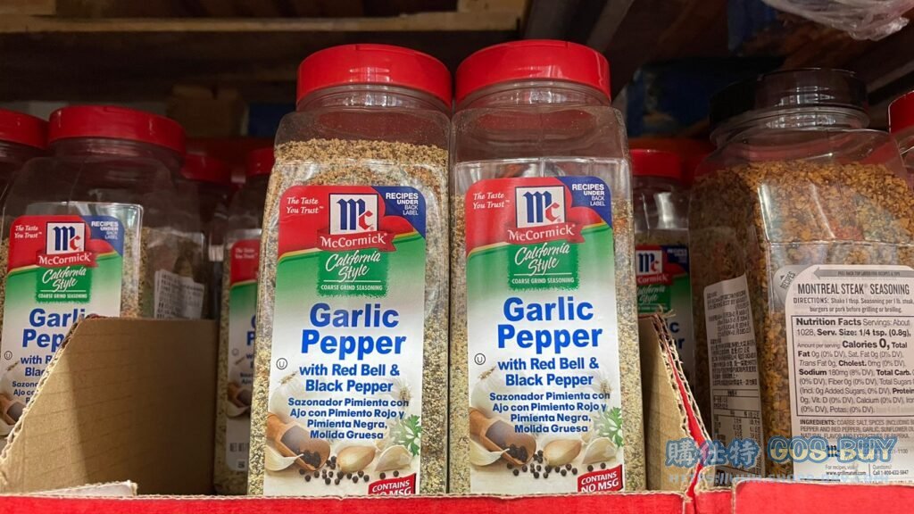 MCCORMICK 加州風味蒜味胡椒 623公克