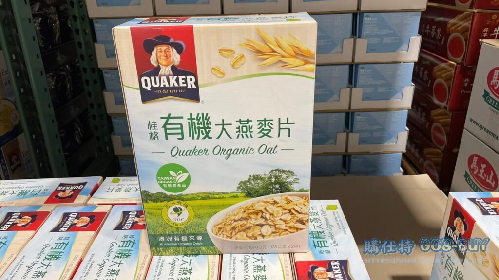 QUAKER桂格有機大燕麥片 每包935公克X2包入