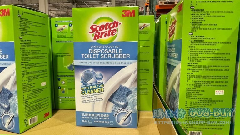 3M TOILET SCRUBBER 百利菜瓜布馬桶刷組 1握把+24刷頭+1底座 #131115