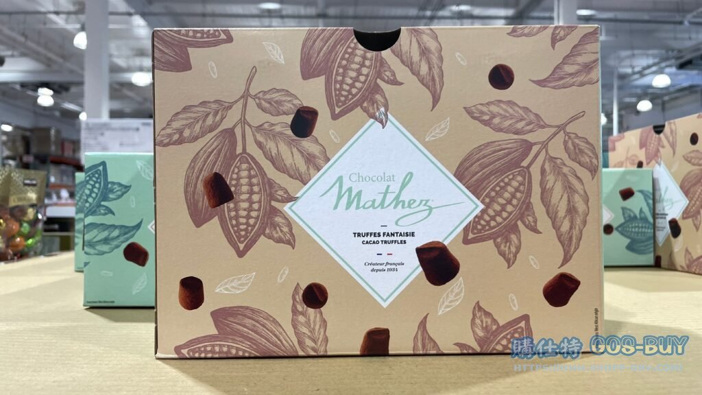 CHOCOLAT MATHEZ松露巧克力風味球-焦糖與餅乾500公克X2入