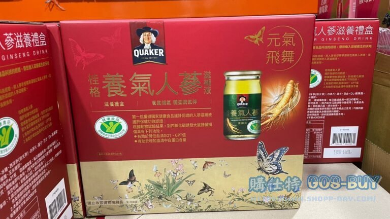 QUAKER GINSENG ESSENCE 桂格養氣人蔘 60毫升31入  #142408