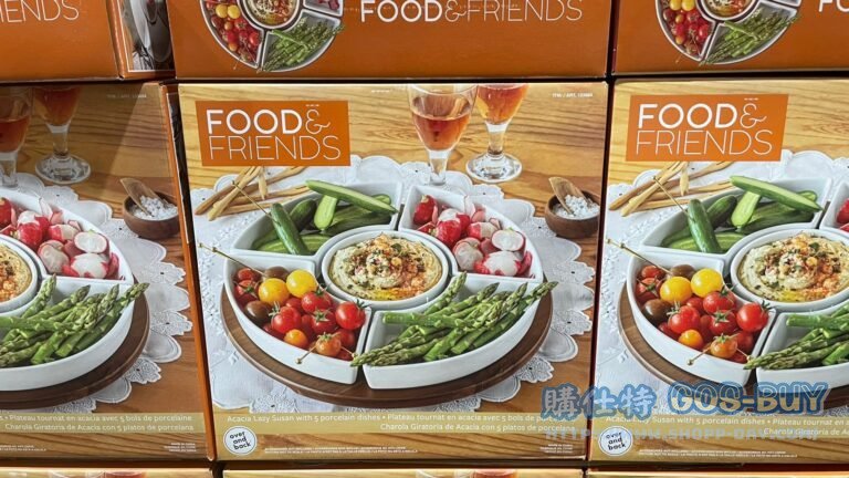 OVER & BACK LAZY SUSAN FOOD & FRIENDS系列旋轉點心盤組 #133684