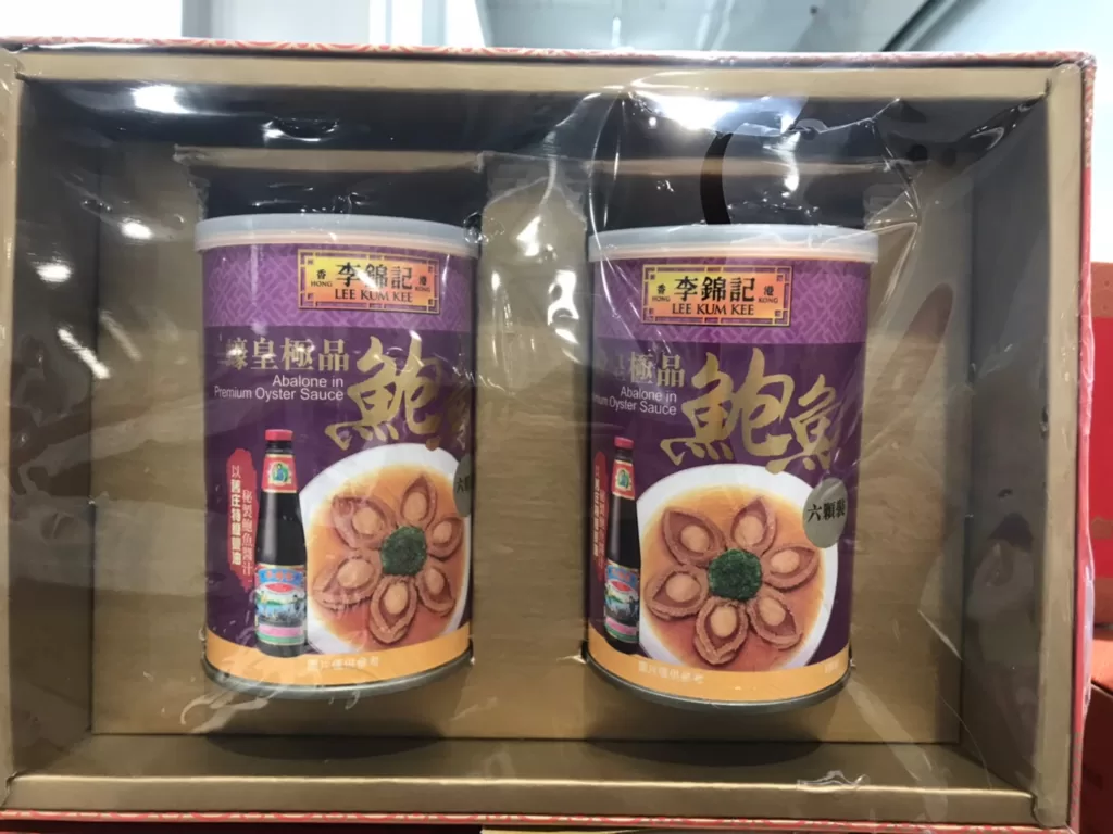 LEE KUM KEE ABALONE 李錦記蠔皇鮑魚禮盒組425公克X2罐 #217951