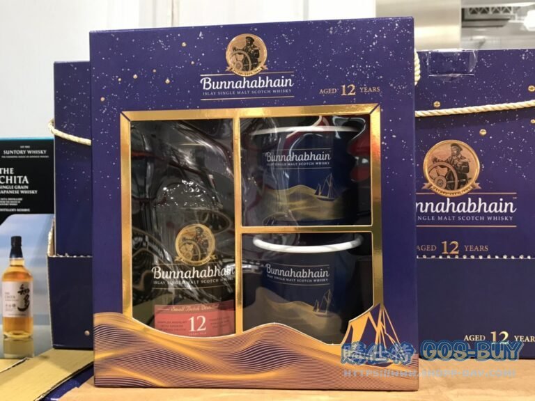 BUNNAHABHAIN ISLAY WSY 12Y 布納哈本12年威士忌禮盒 700ML+琺瑯杯X2 #124736